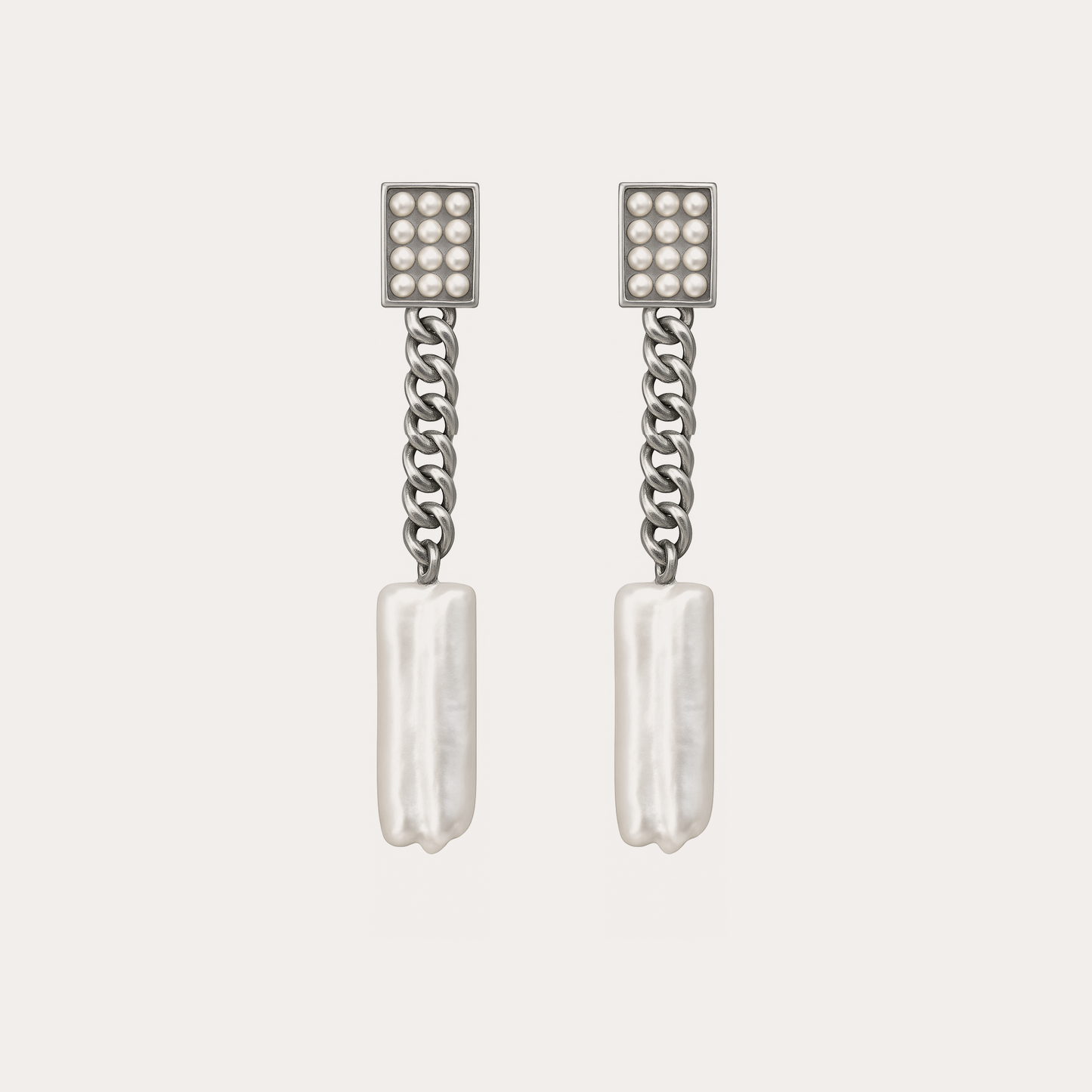 Passion Earrings with Caviar Pearls