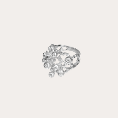 Courage Diamond Ring Silver