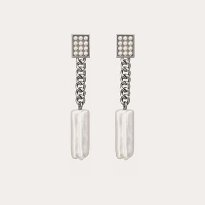 Passion Earrings with Caviar Pearls